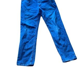 Straight-Leg Women Jeans in Bright Blue